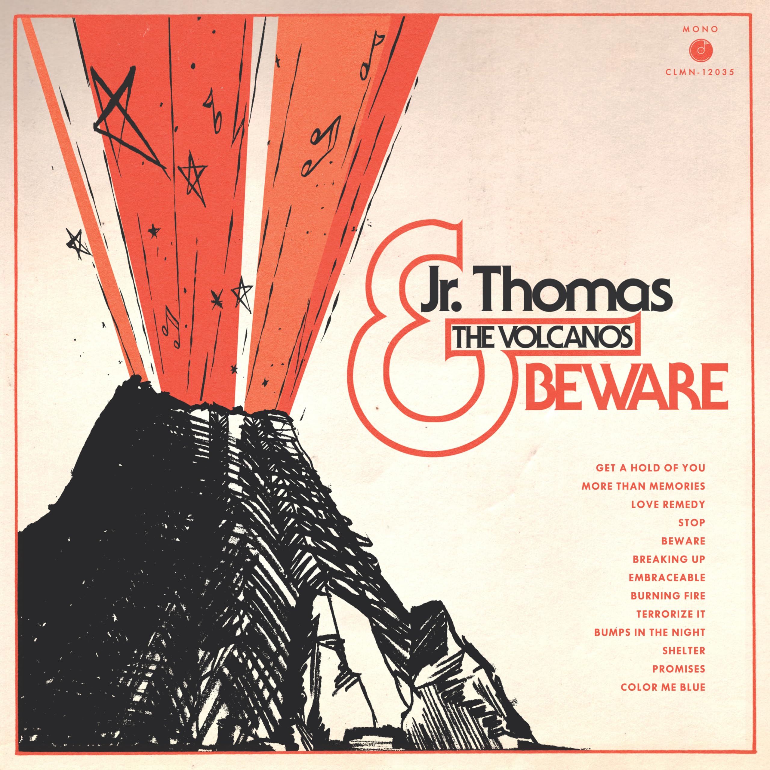 米2discs LP Jr. Thomas &amp;amp; The Volcanos Rockstone CLMN12022 Colemine Records 未開封 /00520 JR . THOMAS & THE VOLCANOS - Sunk In The Mist – Colemine Records